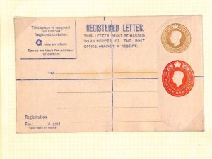 GB KGVI Registered Postal Stationery 5½d + 1d COMPOUND DIE RP67 1949 ZP193