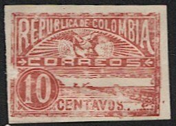 COLOMBIA 1902 Sc 197  10c Mint LH VF