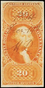 U.S. REV. FIRST ISSUE R98a  Used (ID # 114470)