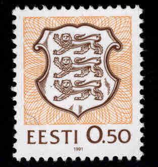 Estonia Scott 204 MNH** coat of arms stamp