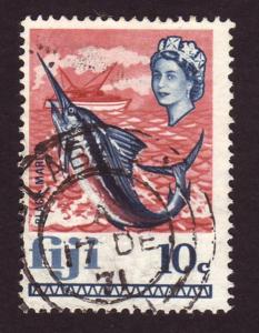 Fiji 1969 SG#399 10c Marlin USED-Good-NH.