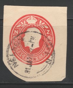 NEW ZEALAND Postal Stationery Cut Out A17P24F22044-