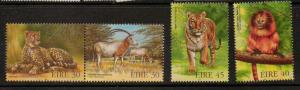 IRELAND SG1201/4 1998 ENDANGERED ANIMALS MNH