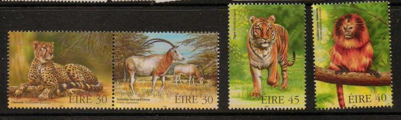 IRELAND SG1201/4 1998 ENDANGERED ANIMALS MNH