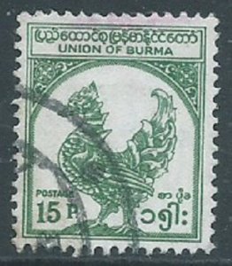 Burma, Sc #144, 15p Used