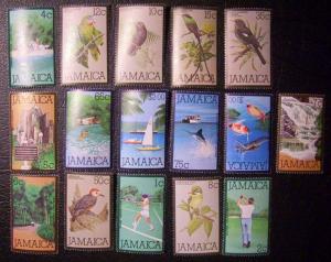 Jamaica Scott #465-481 mnh