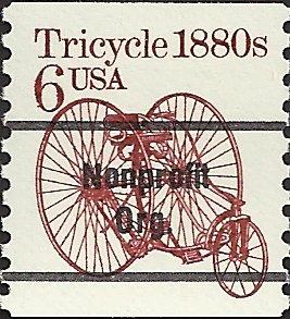 # 2126a MINT NEVER HINGED PRE-CANS. TRICYCLE