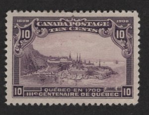 Canada Sc#101 M/H/XF, Cv. $200