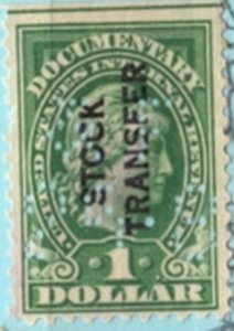 US Stamp #RD12 Used - Phabulous Revenue 'STOCK TRANSFER' Issue