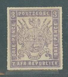 Transvaal #7a Unused Single