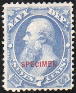 MALACK O39s F/VF NH, NGAI, Specimen, very fresh, nice! c3356