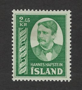 Iceland Scott 285 Mint Hinged