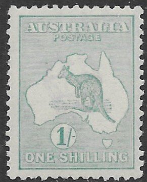 Australia 51  1916  1 sh VF mint  hinged