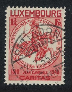 Luxembourg Arms of John the Blind 1¼Fr T2 1934 Canc SG#322 MI#263