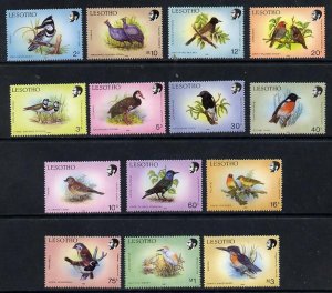 LESOTHO - 1988 - Birds Definitives - Perf 14v Set - Mint Never Hinged