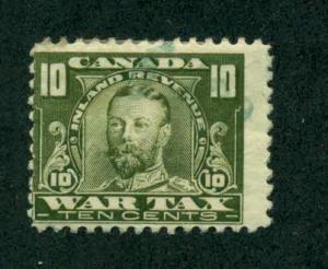 Canada van Dam FWT 13 War Tax Revenue MHOG $3.50