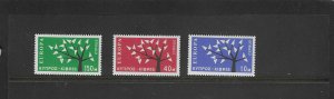 CYPRUS SCOTT# 219-221, MNH, OG, SCV $76.25