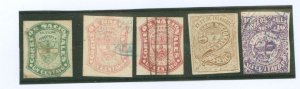 Colombia #66/67/67a-69 Used Single (Complete Set)