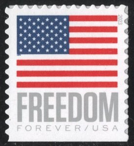 SC#5790 (Forever) Freedom U.S. Flag Booklet Single: APU (2023) SA