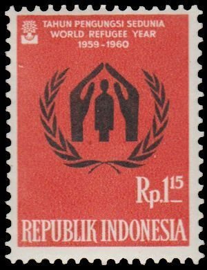 INDONESIA 1960 SCOTT # 493. MINT.