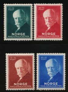 NORWAY B15-B18 MINT F-VF NEVER HINGED (NH)