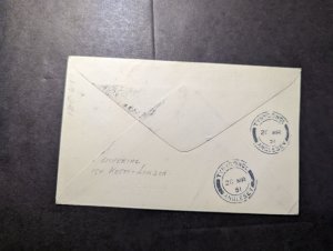 1931 Sudan Airmail First Flight Cover FFC Kosti to Tynygongl Anglesey England