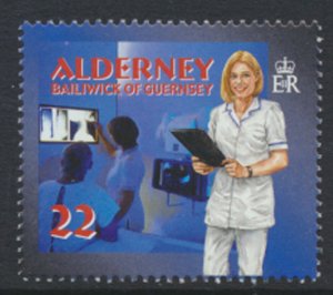 Alderney  SG A163  SC# 164 Health Workers Mint Never Hinged see scan 