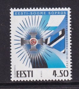 Estonia  #352  MNH  1998  Military aid  .  Freedom Cross