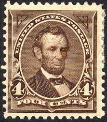 US #269 - 4c Lincoln Mint Hinged