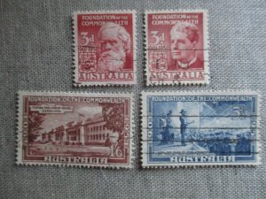 Australia, Scott# 240-243, used