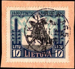 Lithuania #242-254, Incomplete Set(13), W/O #255, 1930, Used