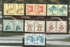 United States #1614/1816  Multiple