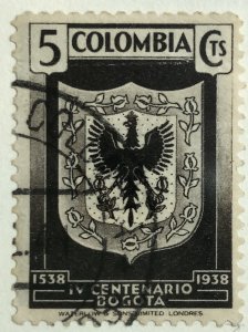 AlexStamps COLUMBIA #459 VF Used