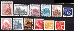 Bohemia and Moravia 12 different