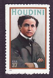 3651 Harry Houdini self-adhesive single