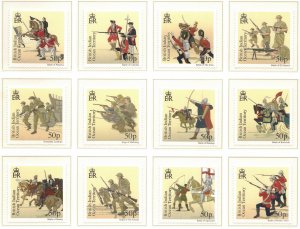 BIOT 2010 Great Battles and Sieges; Scott 407-18, SG 439-50; MNH