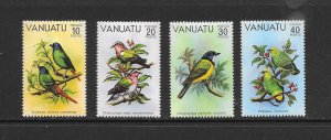 BIRDS - VANUATU #300-3  MNH