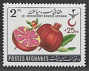 Afghanistan # B42 - Pomegranates, Surcharged - MNH.....{BLW21}