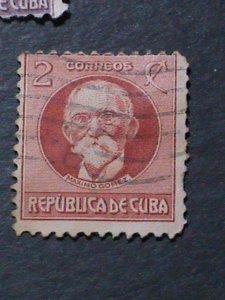 ​CUBA- FAMOUS PERSONS VERY OLD CUBA STAMPS USED- VF WE SHIP TO WORLD WIDE.