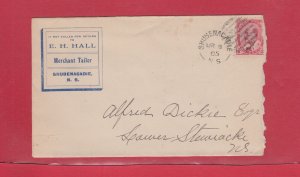 E. H. Hall Merchant Taylor 1905 Edward advertising cover Canada