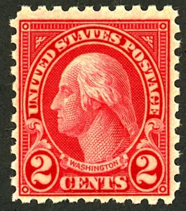 U.S. #583 MINT OG HR