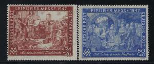 Germany AM Post Scott # B296 - B297, mint hr