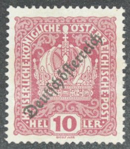 DYNAMITE Stamps: Austria #184 – UNUSED
