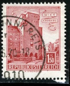 AUSTRIA - SC #623 - USED  - 1958 - Austria418