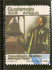 Guatemala    Scott  477 Used       Visit of Pope