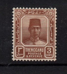 Malaya Trengganu 3c SC#23 mint LHM WS36686