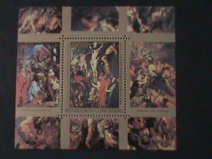 GUINEA BISSAU-1977-SC#380F CENTENARY OF PAUL RUBENS- THE PAINTER MNH S/S VF