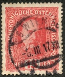AUSTRIA - SC #150 - USED - 1916 - Austria476DM01