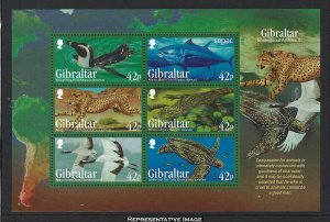 Gibraltar Scott 1410a Mint never hinged.