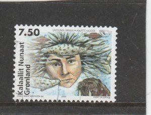 Greenland  Scott#  472  Used  (2006 Norse Mythology)